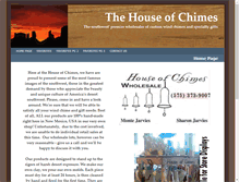 Tablet Screenshot of houseofchimes.com